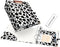 2 Inch Mini 3 Ring Binder for 5.5" x 8.5" Paper with 5-Tab Dividers EYROZILL Cute Mini Binder for School/Office Supplies and Home, Cow Print...