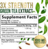 Green Tea Extract Capsules 1000mg 98% Standardized EGCG - 3X Strength for Natural Energy - Heart Support with Polyphenols - Gentle Caffeine - 60 C...