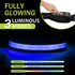 Led Glowing Dog Collars, Lighted Dog Collars for Night, Dog Glow Collar Rechargeable, Light Up Dog Collar for Small Dogs (Blue, Pack of 1, S)...