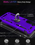 IKAZZ for Galaxy S21 Case(Not for S21 Plus or Ultra),Military Grade Shockproof Heavy Duty Protective Phone Case Pass 16ft Drop Test with Magnetic ...