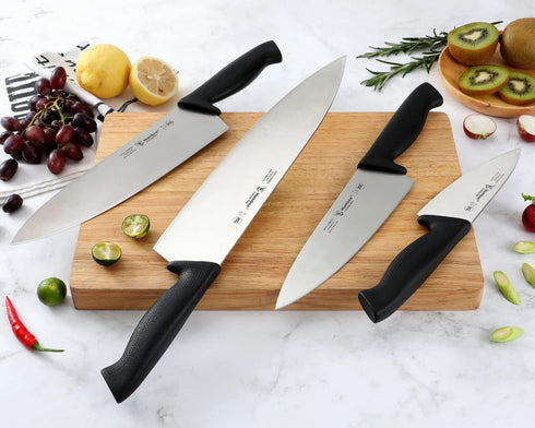 Cuisine Pro 12-Inch Chef Knife – NSF Certified High Carbon Stainless Steel Blade – Extra-Wide Razor-Sharp Edge – Ergonomic Non-Slip Handle – Dishw...