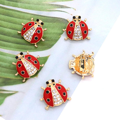 Cute Enamel Heart Rose Snake Funny Brooches Pin Set Fashion Cartoon Crystal Animal Themed DIY Bags Backpacks Jackets Hat Lapel Brooch for Women Gi...