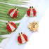 Cute Enamel Heart Rose Snake Funny Brooches Pin Set Fashion Cartoon Crystal Animal Themed DIY Bags Backpacks Jackets Hat Lapel Brooch for Women Gi...