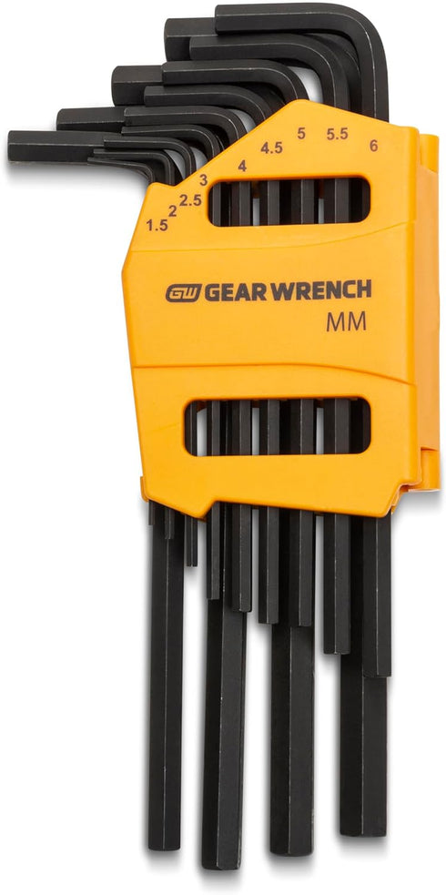 GEARWRENCH 9 Piece Long Arm Metric Hex Key Set - 83519...