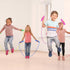 Elcoho 15 Pack Colorful Kids Jump Rope Set Adjustable Plastic Kids Jump Rope Skipping Rope Outdoor Jump Ropes Great Party Favor...