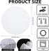 10 Pcs 10 inch Non-stick Silicone Steamer Mesh Mat, Reusable Bamboo Steamer Liner Pad, Round Silicone Steamer Liners, Dim Sum Mesh Round Dumplings...