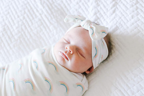 Copper Pearl Baby Bows: Stylish Headbands for Baby Girls, Premium Soft and Stretchy Baby Headbands, Perfect for Newborns, Trendy Designs - Daydrea...