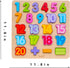 Wooden Number Puzzle Toys, ABC Letter & Number Puzzle for Toddlers 1 2 3 Year Old, Preschool Learning Toys for Kids, Educational Name Puzzle Gift ...