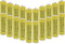 AA NiCd 600mAh 1.2V Solar Batteries Rechargable for Outdoor Garden Solar Lights Lamp(20 pack AA Yellow)...