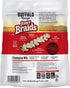 Rawhide Dog Treats | Healthy, Grass-Fed Buffalo Jerky Raw Hide Chews | Hickory Smoked Flavor | Jerky Braids, 10 Count...
