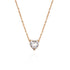 Women Simple Choker Heart Choker Pendant Necklace Trendy Necklace Bridal Necklace Jewelry for Women(GOLD)...