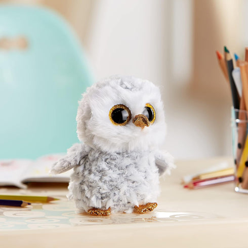 Ty Beanie Boos OWLETTE - white owl reg...