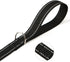 6FT Reflective Dog Leash for Large&Medium and Small Dogs,Nylon Leashes for Walking and Training,6 Foot Leash with D Ring, 6 FT (1 inch X 6FT, Blac...