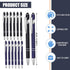 12 Pcs Blue Ink Ballpoint Pen with Stylus Tip, 1.0 mm Metal Pen Stylus Pen for Touch Screens, 2 in 1 Thank You Pen Gift for Friends, Colleagues, C...
