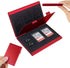 SD Card Holder, SD Card Case, LAVILI CF Memory Card Holder Case Aluminum Alloy Hard Shell, Double-Layer Capacity for 6SD Cards and 12 TF Cards Red...