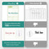 CLEVER CLEAN Magnetic Dry Erase Chore Chart - 8.5"x12" Behavior Responsibility Chore Board for Kids, Teenagers - 6 Extra Fine Point Markers Includ...