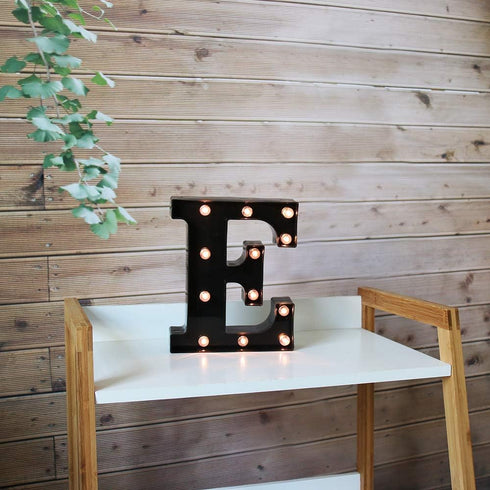 OYCBUZO Light Up Black Alphabet Marquee Letters Sign LED Marquee Number Lights Sign for Night Light Home Bar Christmas Lamp Birthday Party Wedding...