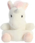 Aurora® Adorable Palm Pals™ Sassy Unicorn™ Stuffed Animal - Pocket-Sized Play - Collectable Fun - White 5 Inches...