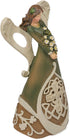 Roman Giftware Inc., Irish & Celtic Collection, 7" H Woodcut Irish Angel Figure,Religious, Inspirational, Durable (7x3x2)...