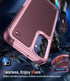 LeYi for Samsung Galaxy-A15-5G Case: Galaxy A15 5G Phone Case with Screen Protector, Dual Layer Protective Hard PC Back & Soft Bumper Resilient Sh...