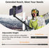 ATUMTEK 55" Selfie Stick Tripod, All-in-one Extendable Aluminum Phone Tripod with Rechargeable Bluetooth Remote for iPhone, Samsung, Google, LG, S...