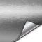 VVIVID XPO Silver Brushed Steel 5 Feet x 1 Foot Car Wrap Vinyl Roll with Air Release Technology...