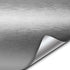VVIVID XPO Silver Brushed Steel 5 Feet x 1 Foot Car Wrap Vinyl Roll with Air Release Technology...