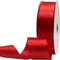 Maclemon 1-1/2 inch Wide 100 Yards Double Face Red Satin Ribbon Red Fabric Ribbon for Gift Wrapping Very Suitable for Weddings Decoration Bouquet ...
