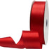 Maclemon 1-1/2 inch Wide 100 Yards Double Face Red Satin Ribbon Red Fabric Ribbon for Gift Wrapping Very Suitable for Weddings Decoration Bouquet ...