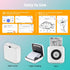 Mini Sticker Printer - Mini Printer Sticker Maker, Mini Thermal Sticker Printer Bluetooth CP1, No Require Track Data. Used for Note, List, Journal...
