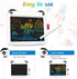 Kids Toys LCD Writing Tablet?9 Inch Colorful Screen Doodle Board?Erasable and Portable Drawing Pad for Birthday Christmas ?White?...