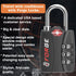 Forge TSA Approved Locks, Luggage Locks TSA Approved for School,Gym, Suitcase,Baggage, Locker. Open Alert Indicator, Easy Read Dials, Alloy Body T...