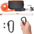 Steel-cored Waterproof Action Camera Anti-Loose Dive Wrist Strap, Diving Surfing Snorkeling Drifting Safety Wire Rope Tether for GoPro Sony Olympu...