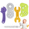 Chuya Baby Teething Teether Toys for Infant Toddlers Relief of Discomfort Soft Gums Chew Toys Silicone BPA Free...