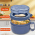 Unbreakable Microwave Soup Mugs with Lids and Handles,Microwave Ramen Bowl with Lid for Soup and Instant Noodles,Oatmeal, Gumbo, Salad,BPA Free (S...