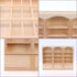 1:12 Dollhouse Mini Bookcase Display Shelf Bookshelf Locker Doll House Decor Dollhouse Furniture Accessories...