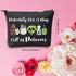TSOTMO Evil Gift Queen Witchy Gift Poison Zipper Makeup Pouch Witch Poison Gift Poison Villains Inspired Gift Halloween Party Gift Villain Fans Gi...