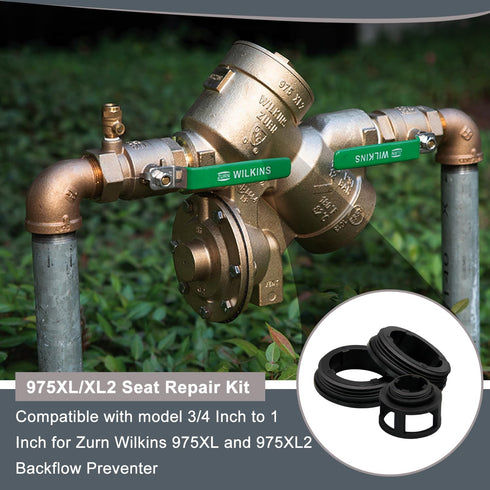 2 pack 3/4"-1" Seat Repair Kit for Wilkins Model 975XL/XL2 Backflow Preventer...