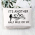BDPWSS Hiking Lover Gift Adventurist Gift Adventure Makeup Bag It's Another Half Mile Or So Adventure Hiker Gift Climbing Camper Lover Gift (Anoth...