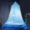 Eimilaly Stars Bed Canopy Glow in The Dark, Bed Canopy for Girls Mosquito Net, Princess Canopy for Girls Bed Room Decor, Blue...
