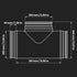 4'' Inch Duct Splitter to 90° Degree 4" Inch Branch for Exhaust Fan, Dryer Vent Hose - 3 Way Duct Hose Connector, T Shape, T Joint Metal, Ducting ...