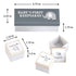 Lillian Rose 3 Piece Baby's First Keepsakes Boxes...