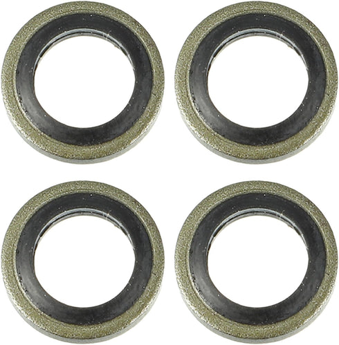 X AUTOHAUX 2 Set Universal Auto Banjo Bolt Brake Fitting Adapter Kit M12 x 1.25 Brake Line Thread Bolt with Washers...