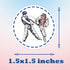 500 PCS Taekwondo Karate Stickers - Kung Fu Theme Party Supplies Decorations Birthday Baby Shower Party Favors Jar Containers Letter DIY Sticker L...