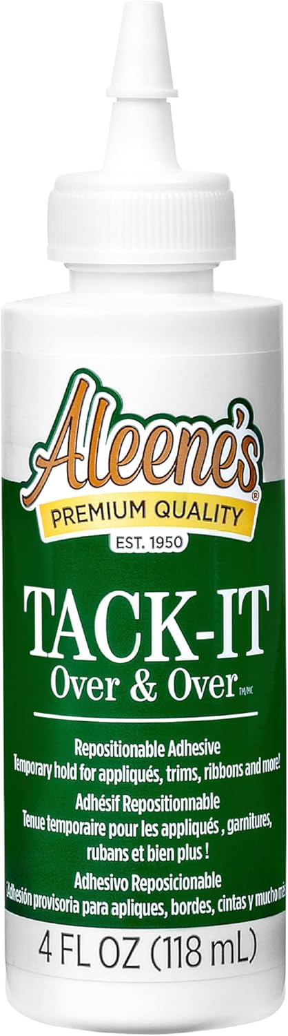 Aleene's 29-2 Tack-It Over & Over Liquid Glue 4oz, Clear...