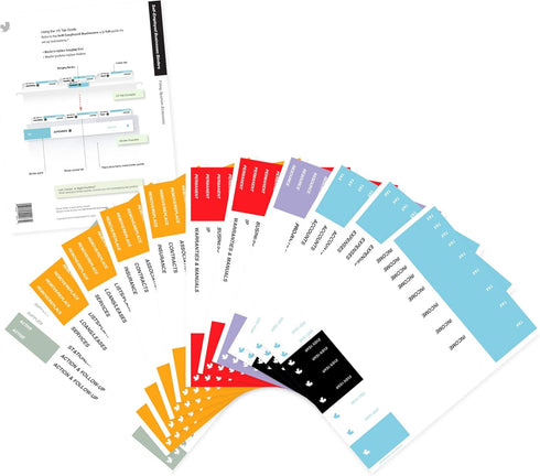 Self-Employed Businesses Filing System Extension for Binders...