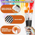 YGAOHF 30 Pcs Kids Paint Brushes - Soft Bristle, Easy Clean, Short Flat, Preschool, Acrylic, Watercolor, Face, Detail...