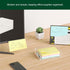 Acrylic Sticky Note Holder, Self-Stick Note Pad Holder W/O Pads - Note Dispenser Memo Pad Holder Desk Organizer for School Office Home (4''x6'' Cl...