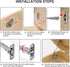 Soft Close Cabinet Hinges?Toy Box Hinges Soft Close? Slow Close Cabinet Lid Support Hinge for Wood? Soft Close Cabinet Damper Hinges for Wooden Bo...