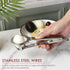Best Utensils Stainless Steel Egg Slicer Wedger Cutter, Divides Hard Boiled Eggs Into 6 Equal Segments In One Action...